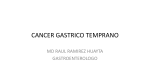 CANCER GASTRICO TEMPRANO