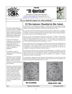 cultivar el alma - Centro de Agroecología San Francisco de Asís AC