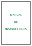 MANUAL DE INSTRUCCIONES