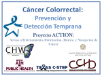 Cáncer Colorrectal - CHW ACTION Project