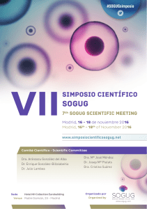 the Program - Simposio Cient&iacute;fico SOGUG