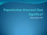 Papanicolao Anormal Que Significa?