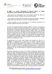 Nota de prensa - Asociación Española Contra el Cáncer