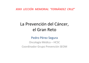 Pedro Perez Segura - Fundación Fernández-Cruz