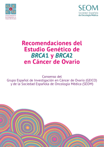 Información - Grupo Español de Investigación en Cáncer de Ovario