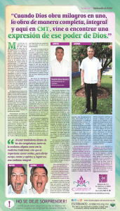 CMT testimonio de salud