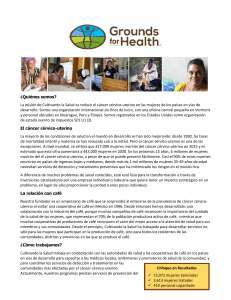 &iquest;Qui&eacute;nes somos? La misi&oacute;n de Cultivando la Salud es reducir el