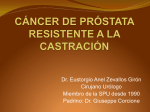 cáncer de próstata resistente a la castración