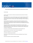 Carta de Invitación del IASLC (Asociación Internacional para el