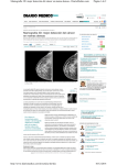 Mamografía 3D: mejor detección del cáncer en mamas densas
