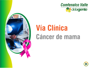 Cáncer de mama - Comfenalco Valle