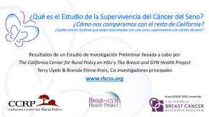 Rural Breast Cancer Survival Study: Preliminary Findings