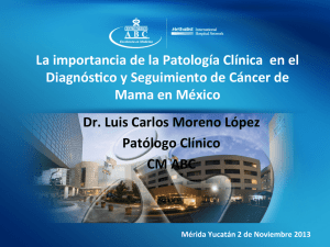 PDF 1.16 MB - Asociación Mexicana de Patología Clínica