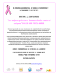 "Las mujeres y el cáncer de mama: Lucha contra el estigma." POR