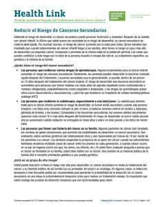 Health Link - Children`s Oncology Group