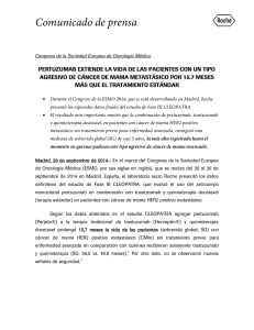 Comunicado de prensa