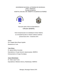 CIRUGIA GENERAL - Repositorio UNAN