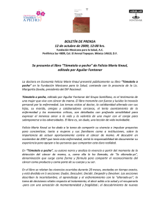 Bolet&iacute;n de Prensa - T&oacute;matelo a Pecho