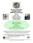 The City of Plainfield Proudly Presents FREE Cancer Screenings