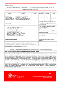 AVANCES PATOLOGÍA TUMORAL