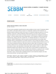 Page 1 of 1 Revista de la SEBBM 29/06/2011 http://www.sebbm.com
