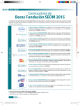 Becas Fundación SEOM 2015