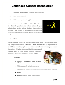 Childhood Cancer Association (CCA)