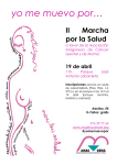 Cartel II Marcha Salud