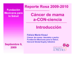 Reporte Rosa 2009 - 2010