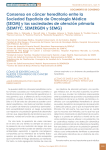 Consenso en cáncer hereditario entre la Sociedad Española de