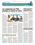 Las resistencias por PI3K, prioridad en cáncer de mama