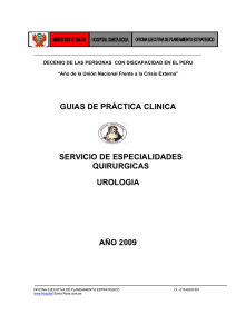 GUIA DE MANEJO DE UROLITIASIS