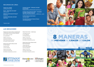 8 maneras - Siteman Cancer Center