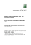 Cancer de cuello uterino y prolapso genital total. Presentación de