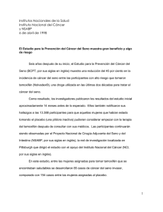 1 Institutos Nacionales de la Salud Instituto Nacional del