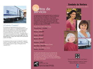 Puntos de servicio - Ventura County Health Care Agency