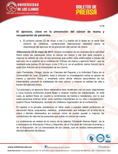 El ejercicio, clave en la prevención del cáncer de mama y