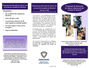 El C&aacute;ncer Colorrectal - Harford County Health