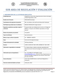 Oncología Quirúrgica