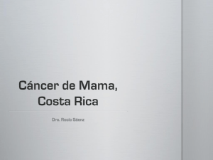 C&aacute;ncer de Mama, Costa Rica