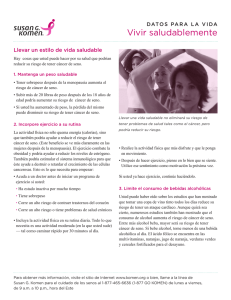 Vivir saludablemente