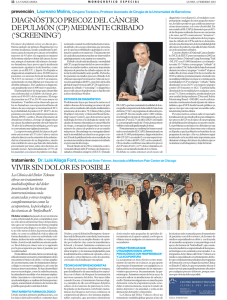 cáncer de pulmón - Centro Médico Teknon