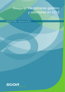 El cáncer colorrectal