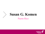 Presentación auspiciadores - Susan G Komen Puerto Rico