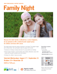 Family Night - Mission Hope Cancer Center