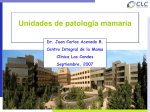 Unidades de patología mamaria - Sociedad Chilena de Mastología