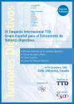 IX Simposio Internacional TTD Grupo Español para el Tratamiento