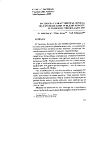 CIENCIA Y SOCIEDAD Volumen XXII, N&uacute;mero 3 Julio
