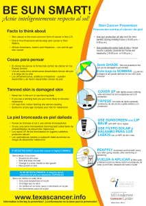 Be Sun Smart! - Texas Cancer Information