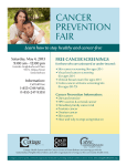 cancer prevention fair - Santa Barbara Neighborhood Clinics